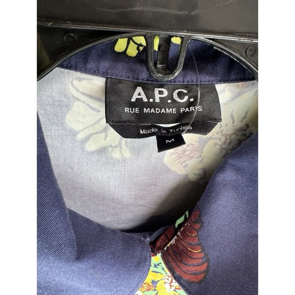 A.P.C. Chemisette Louis Camp Shirt Size: Medium NWT - Picture 5 of 7